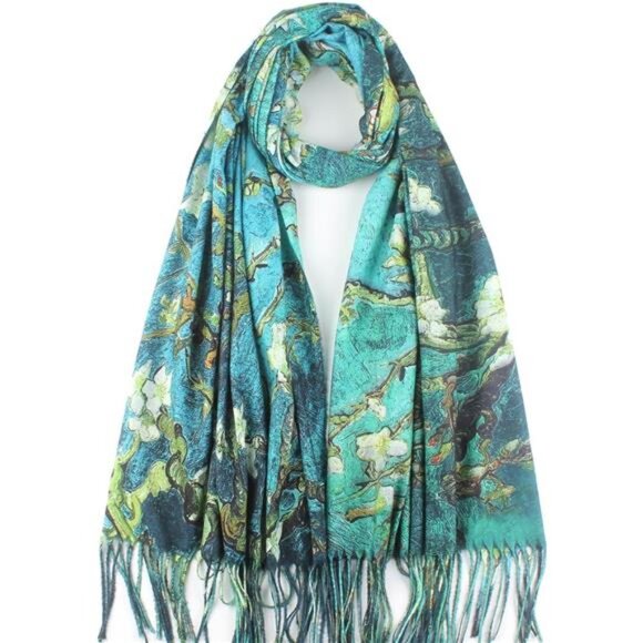 Soft Cashmere Feel Scarf For Women Winter Warm Scarves Large Shawl - Picture 1 of 3